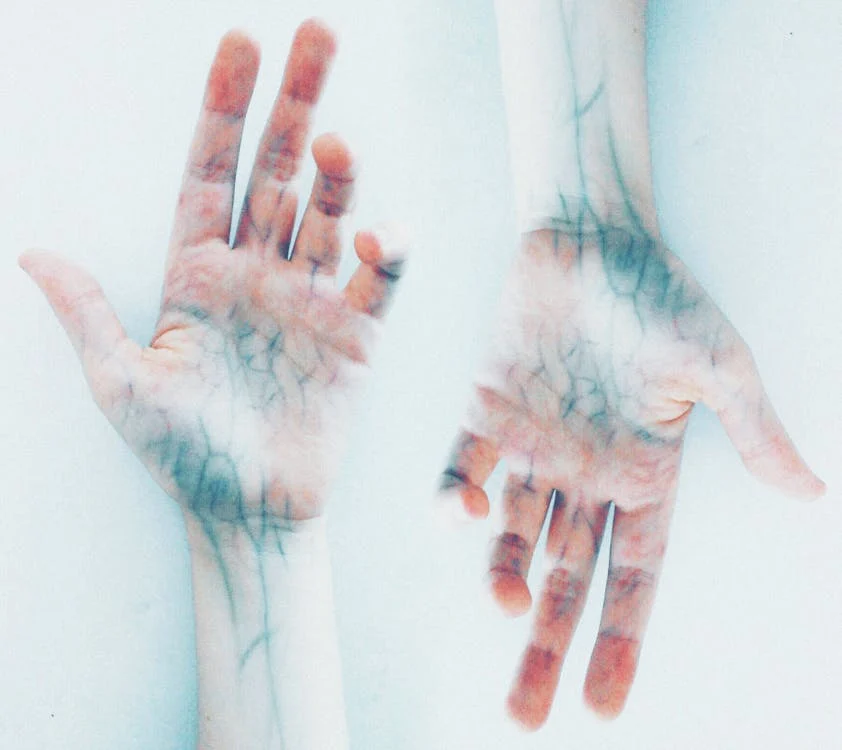 Photo of Hands with blue veins
