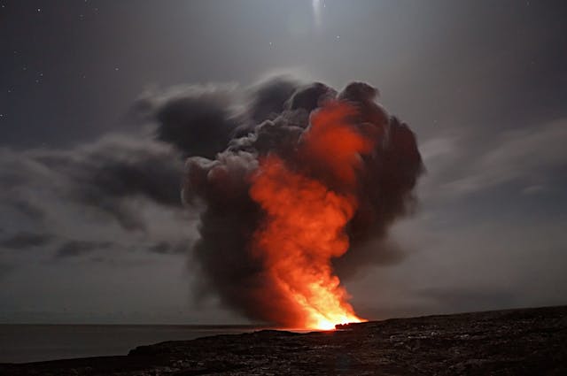 volcanic plume