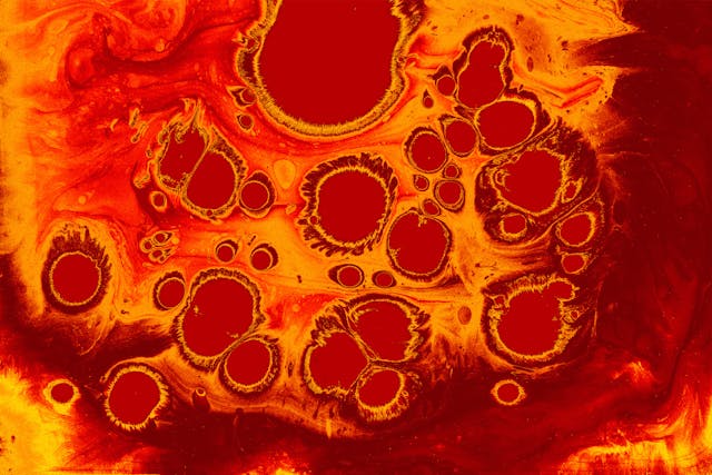 red abstract pattern