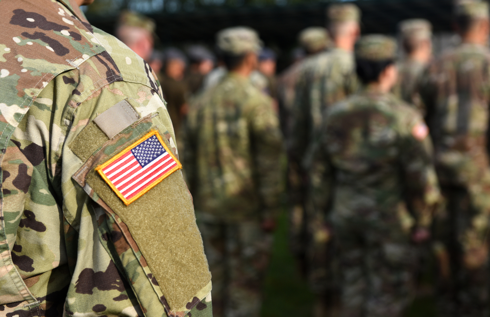 American Soldiers. US Army. US troops