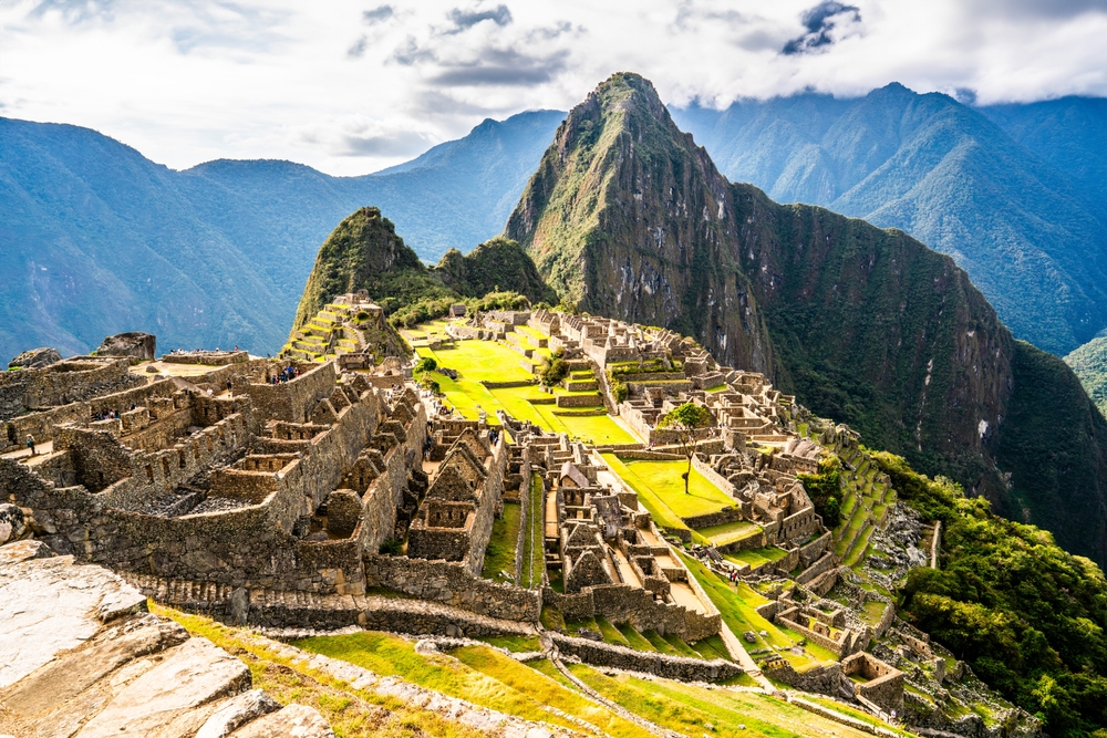 THE BEAUTIFUL SUNSET OF MACHU PICCHU