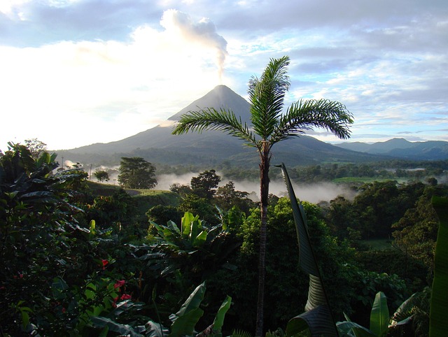 volcano eruption