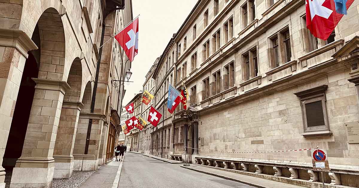 street in city in Switzerland