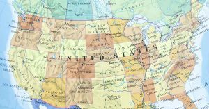 Map of the United States
