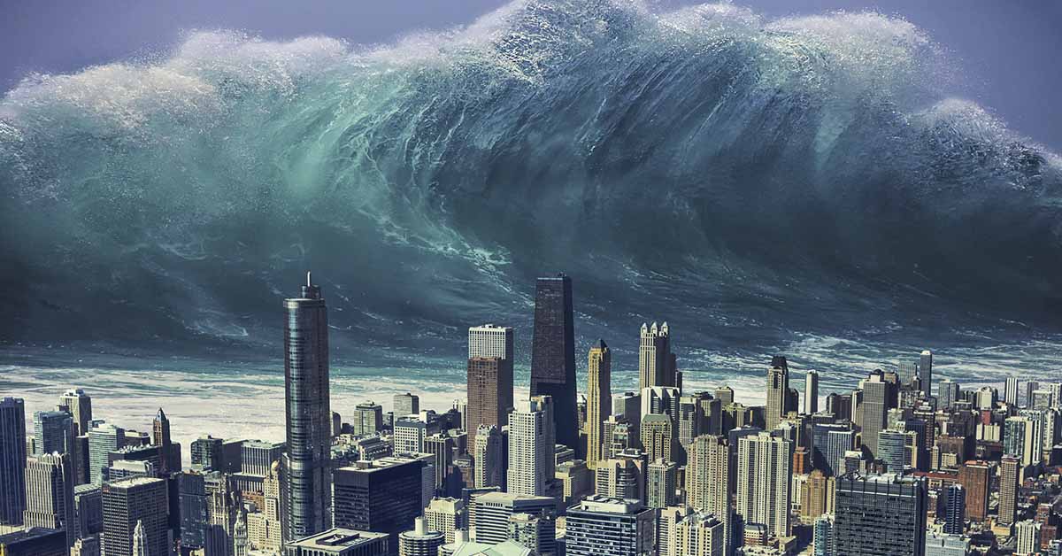 Tsunami warning california real time
