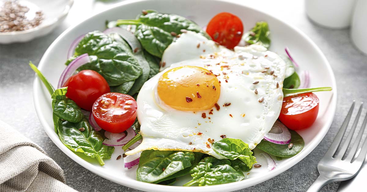 eggs on plate