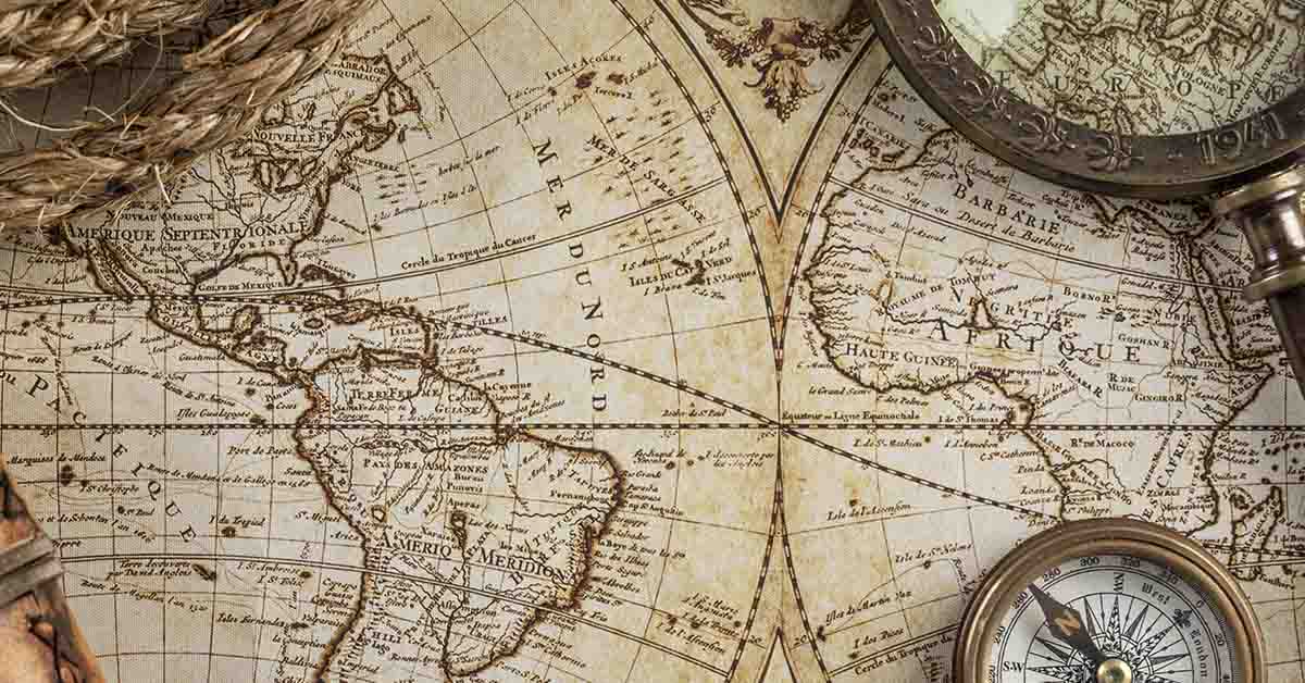 Map of the world