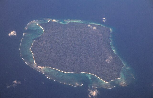 Aerial photograph of North Sentinel Island

Photo by Medici82 via Wikimedia Commons, CC-BY-SA-4.0
https://commons.wikimedia.org/wiki/File:Gallery-1491391768-north-sentinel-island.jpg