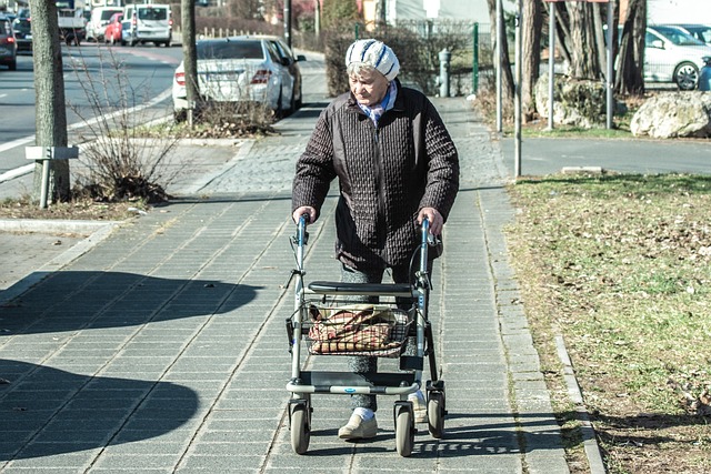 elderly woman