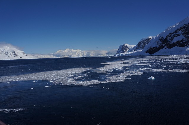 ice in the Antarctic
