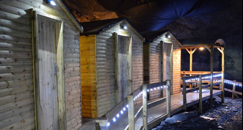 exterior view of the cabins