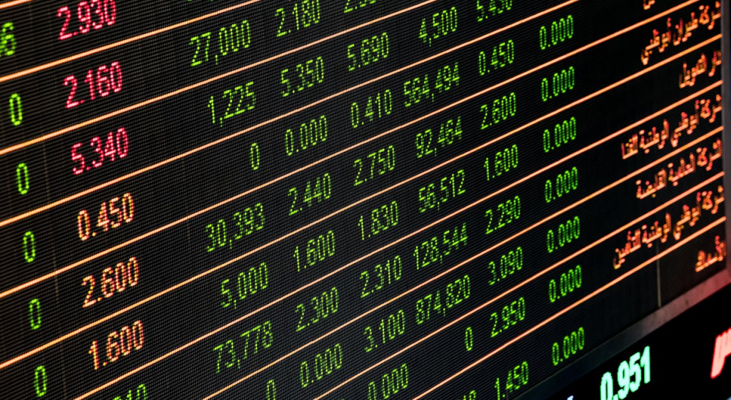 Numbers on Monitor
