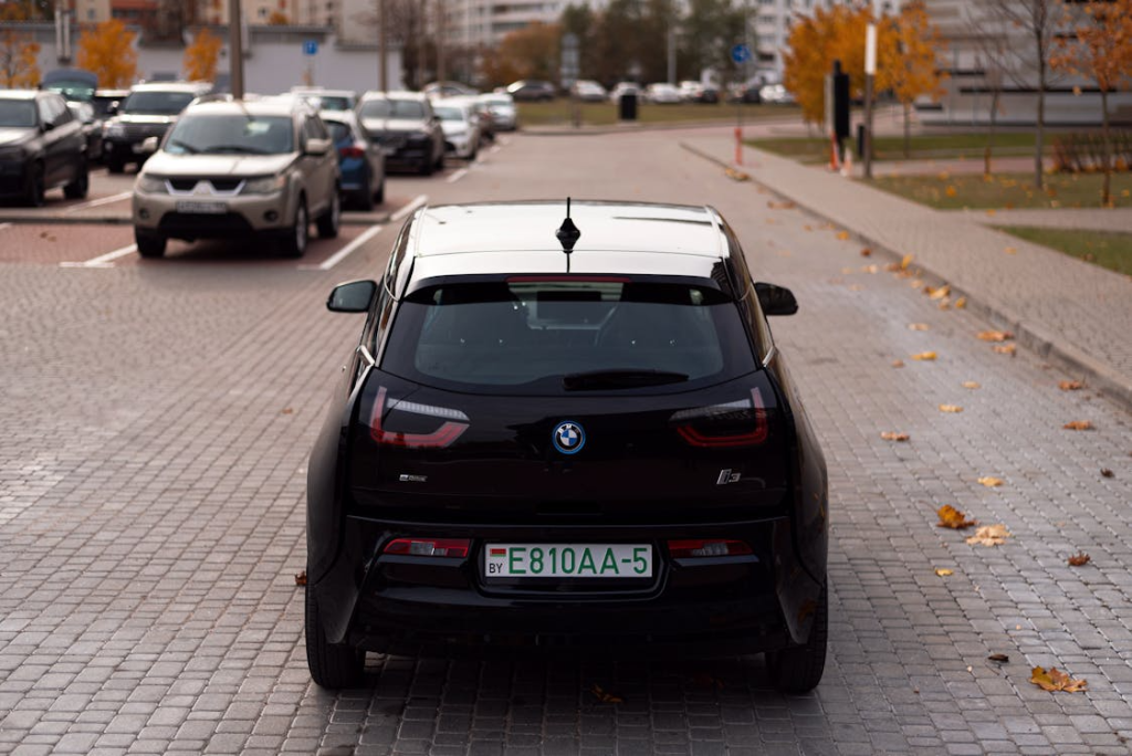 BMW I3 in Town
