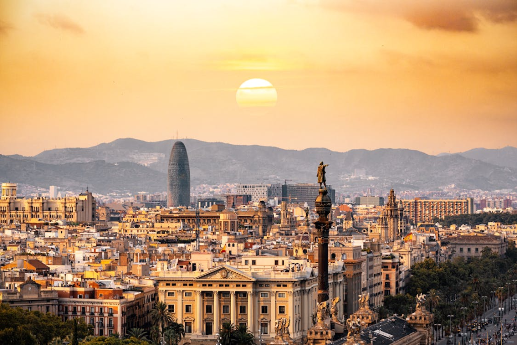 Aerial Photography Of City
