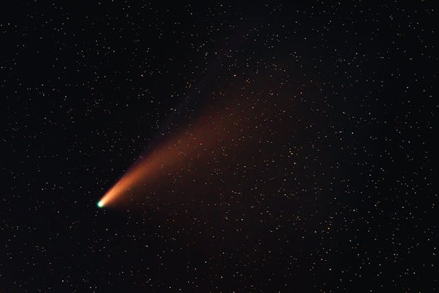 comet among the stars