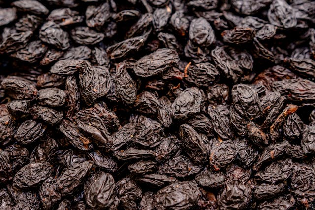 close up of prunes