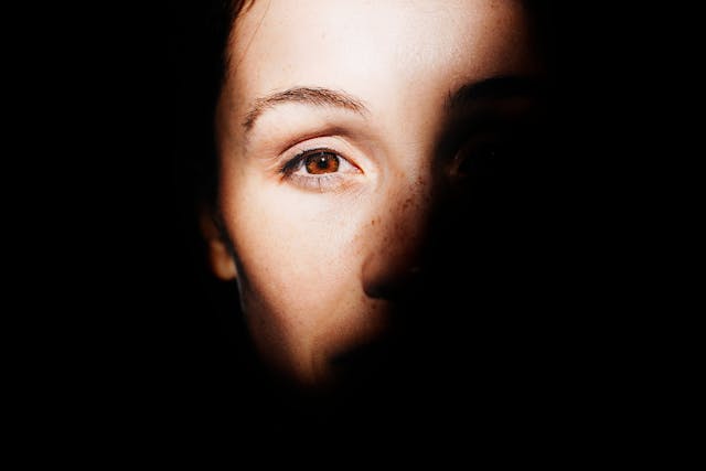 face close up