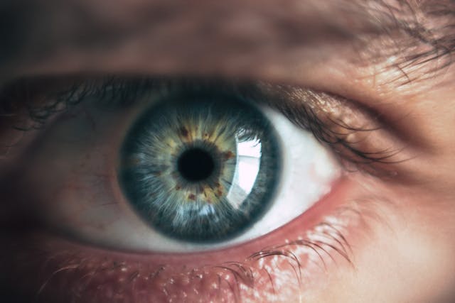 eye close up