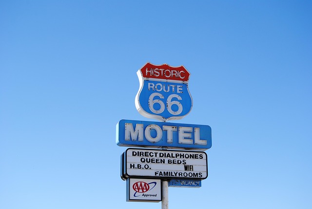 route 66 signs