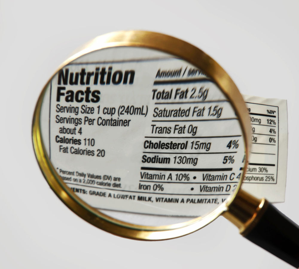 Nutrition Facts Label