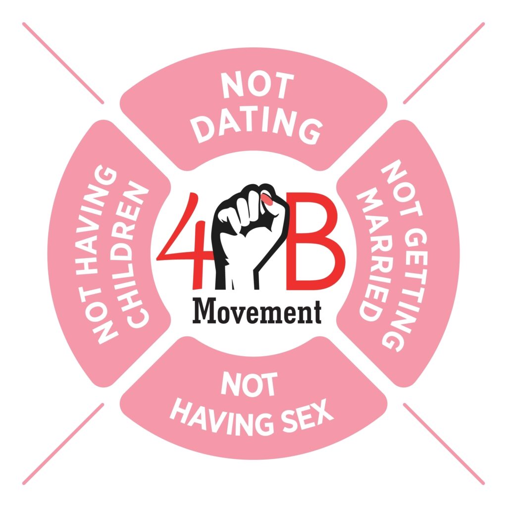 4B Feminist Movement vector illustration infographic, Billings, MT United States 11 09 2024