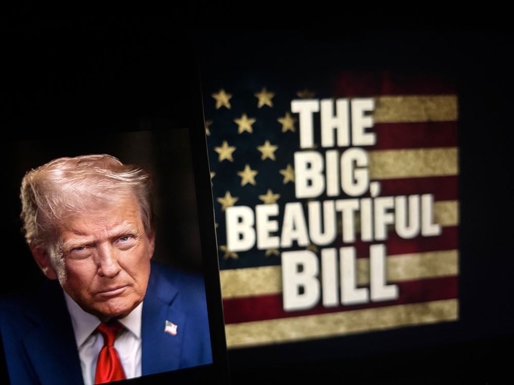 Toronto, Canada - June 14 2025 The proposed One Big Beautiful Bill Act, also referred to as OBBBA, OBBB, BBB or OB³, is a budget reconciliation bill in the 119th United States Congress
