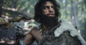 depiction of a Neanderthal