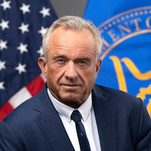 RFK Jr. official photo as Health Secretary who denies 2028 Presidential Campaign plans.