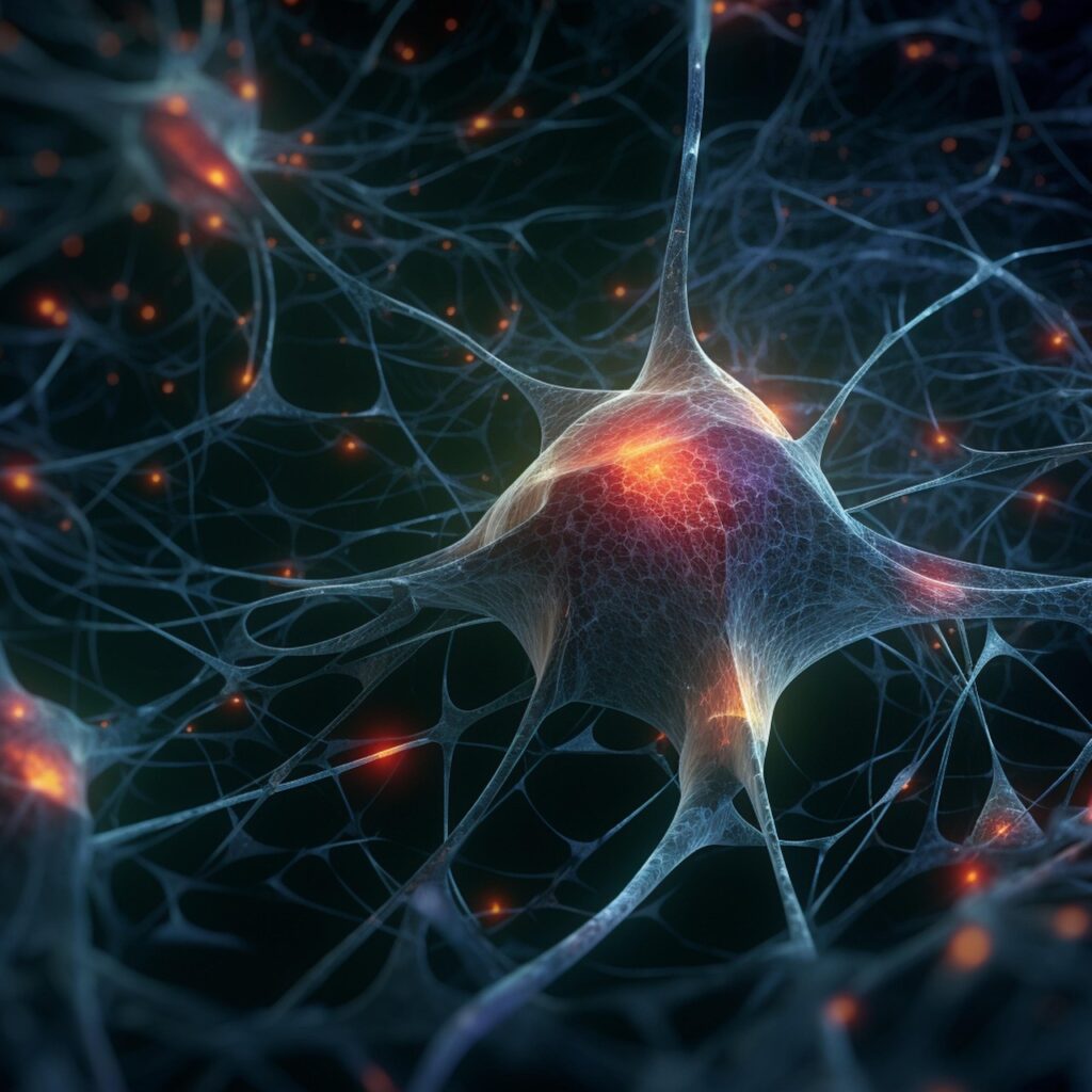 Synapse connections in brain