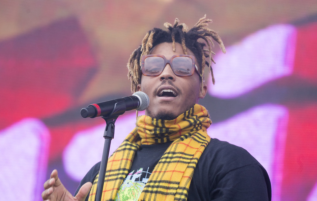 Juice Wrld performing at InField Fest, Preakness 2019.