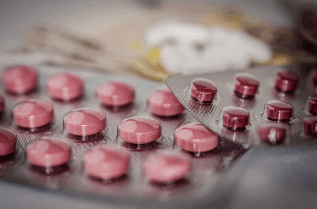 expired medications in bedroom