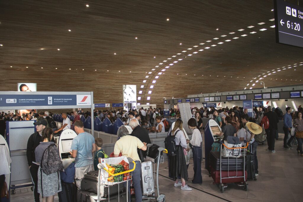 Photo of People in Airport

