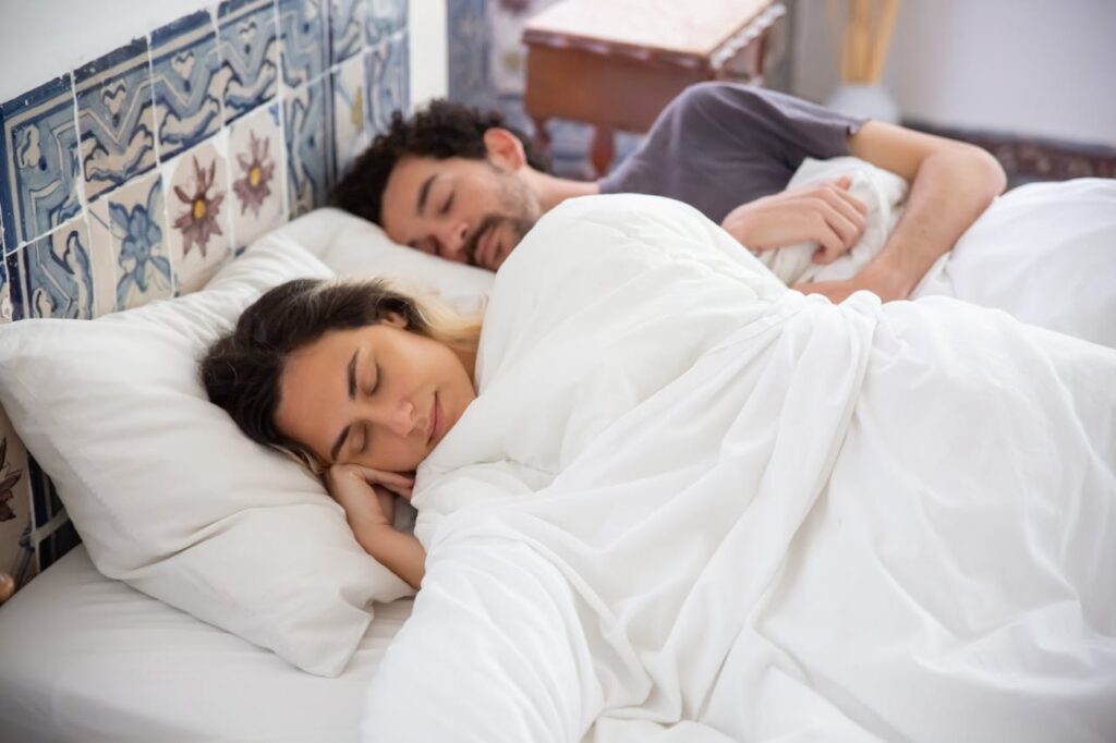 A Couple Sleeping