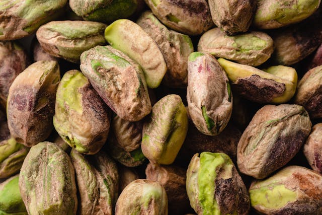 pistachios close up