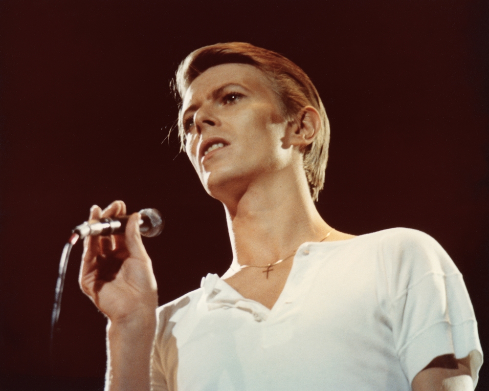 David Bowie at the Garden, Boston, Massachusetts, May 6, 1978.

