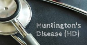 Stethoscope with phrase Huntington’s Disease