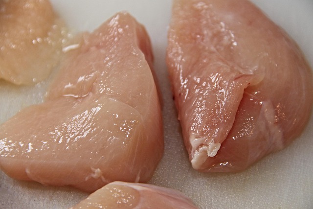 raw pieces of chicken