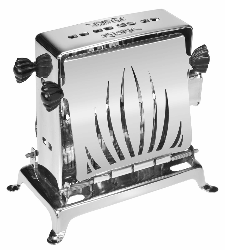 vintage toaster metal cage with springs
