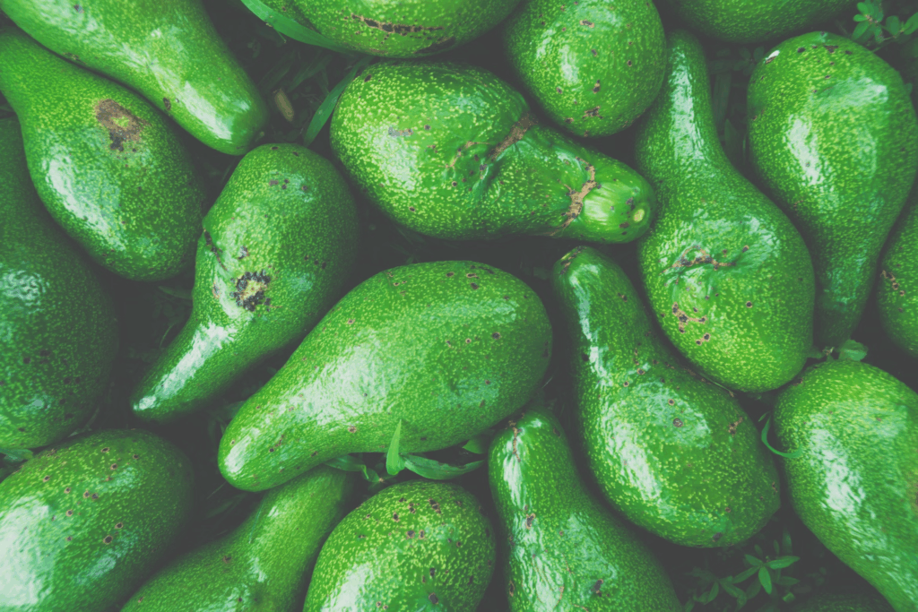 pile of green fruit