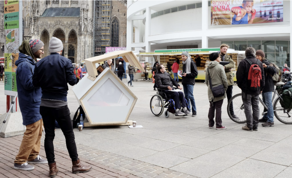 ulm nest - pods for homeless people