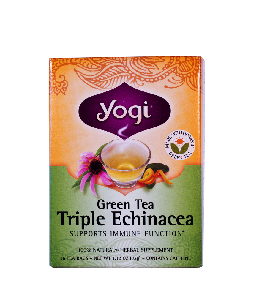 RIVER FALLS,WISCONSIN-JANUARY 20,2014: A box of Yogi Green Tea. Yogi is a part of East West Tea Company of Portland Oregon.