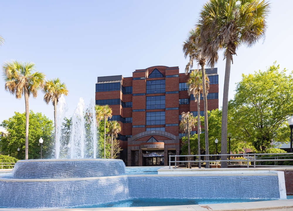 Albany, Georgia, USA - April 19, 2022: Albany Government Center Building