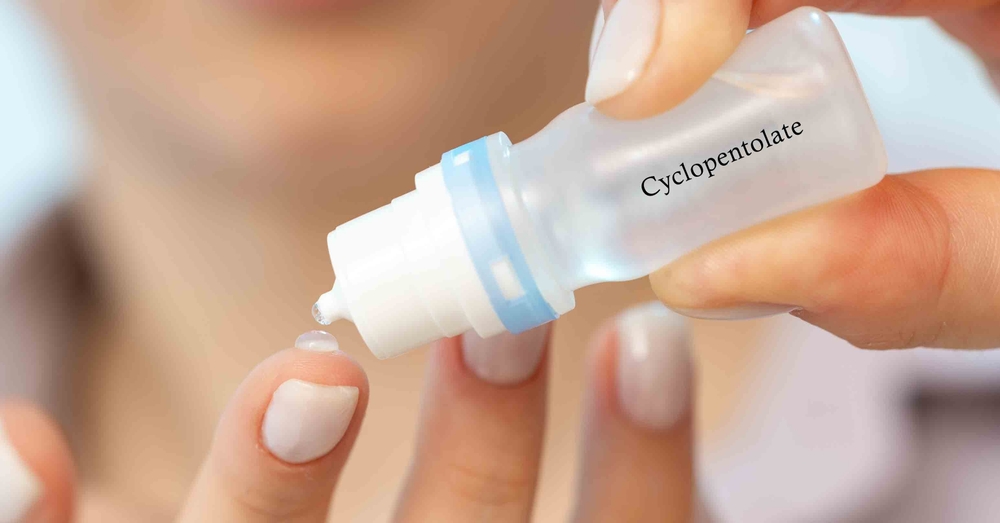 Cyclopentolate: A mydriatic agent used to dilate the pupil for eye examinations.