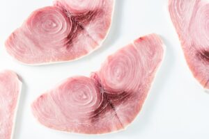 Raw,Swordfish,Fillet,On,A,White,Background.,Products,For,Restaurants