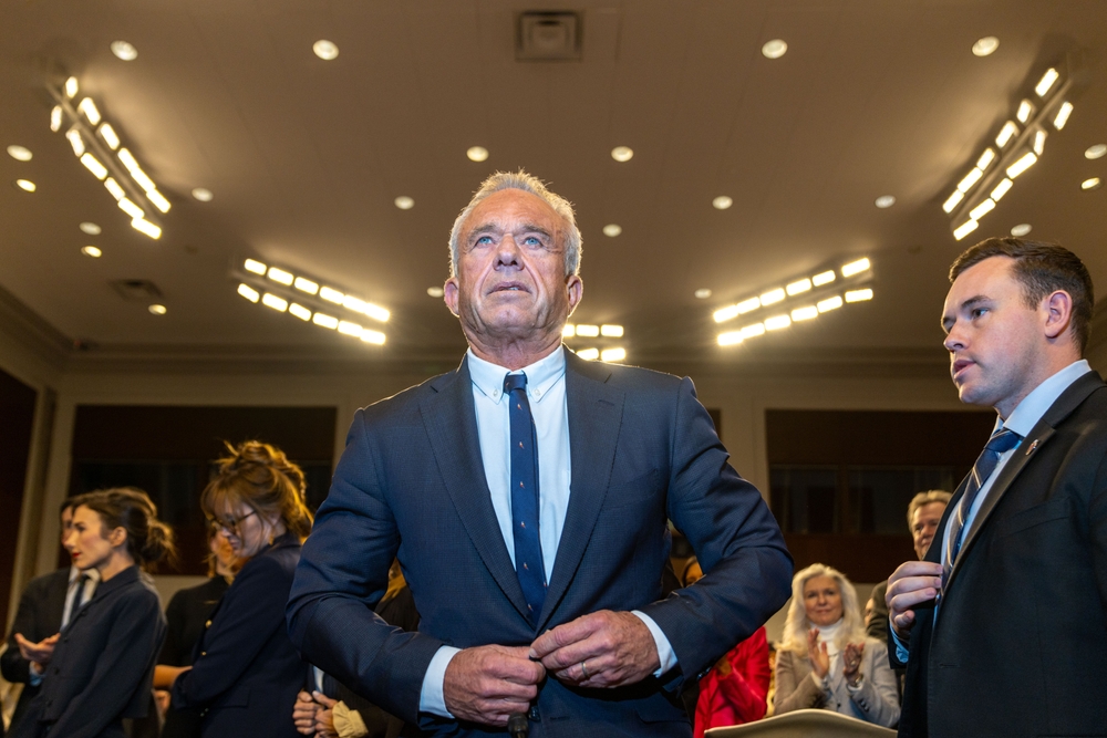 January 29, 2025 - Washington DC: Senate Finance Committee holds a hearing to examine the nomination of Robert F. Kennedy Jr. for Secretary of Health and Human Services.