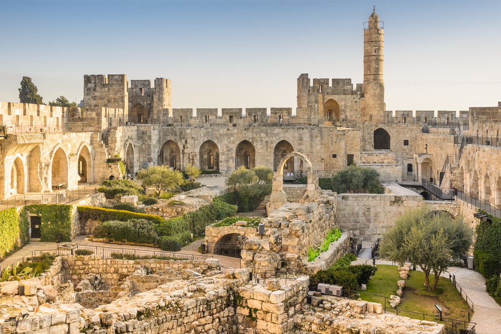 Jerusalem, Israel at the Tower of David.