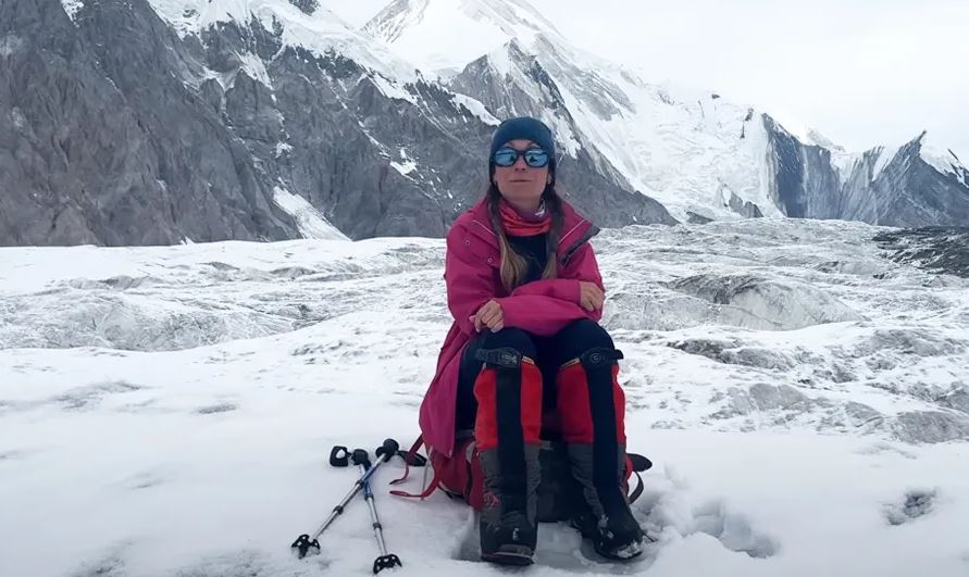 Screenshot from Dmitry Sinitsyn’s film “To Stay With Khan Tengri”