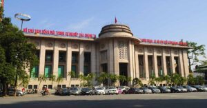 Vietnam Closes 86 Million Bank Accounts Over Digital ID Requirements headquarters of the State Bank of Vietnam, located in Hanoi.