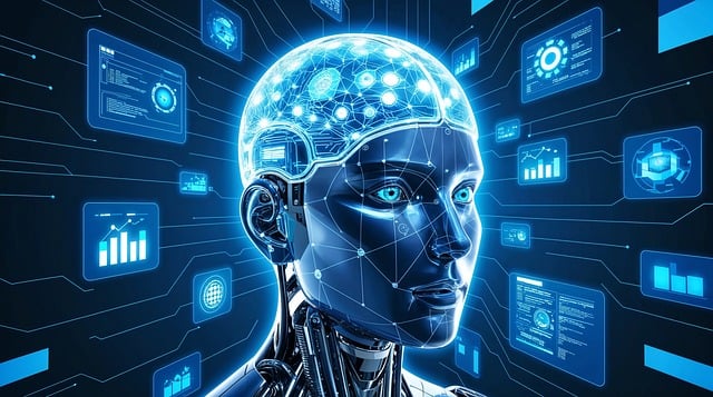 an image representing technological singularity