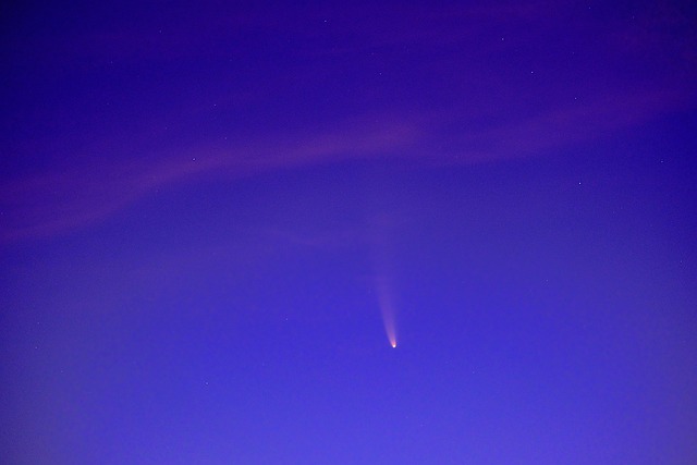 comet in the sky